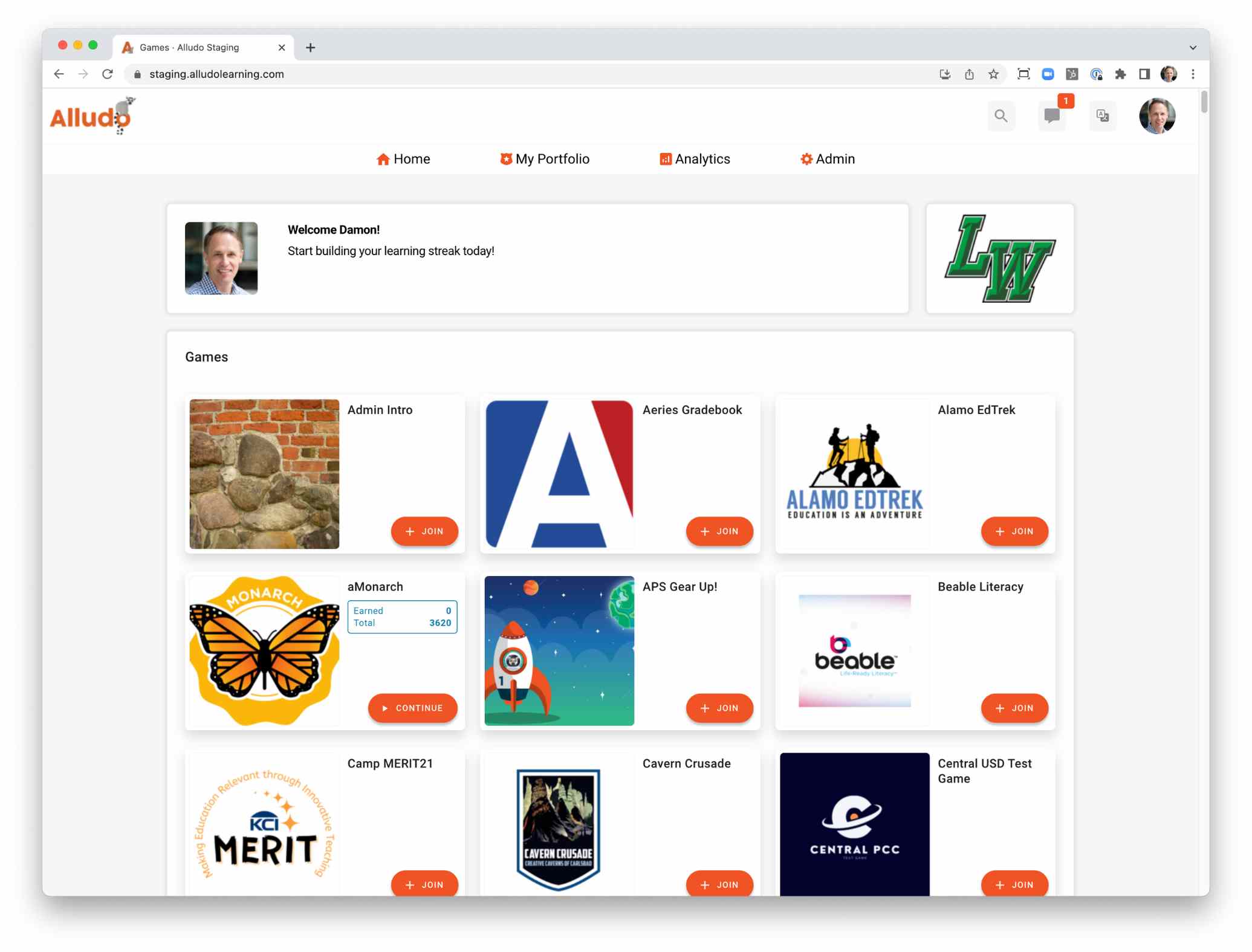 Screenshot GameBoard